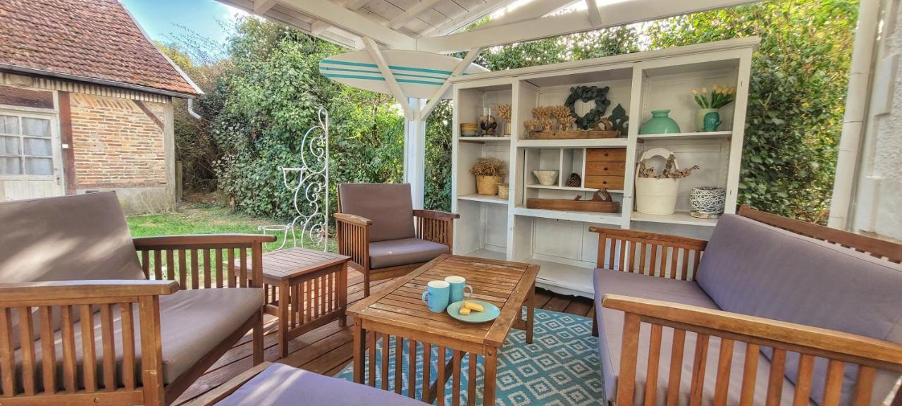 Charmante Maison Dans Les Landes X 10 Avec Piscine Et Salle D Escalade Lue Bagian luar foto