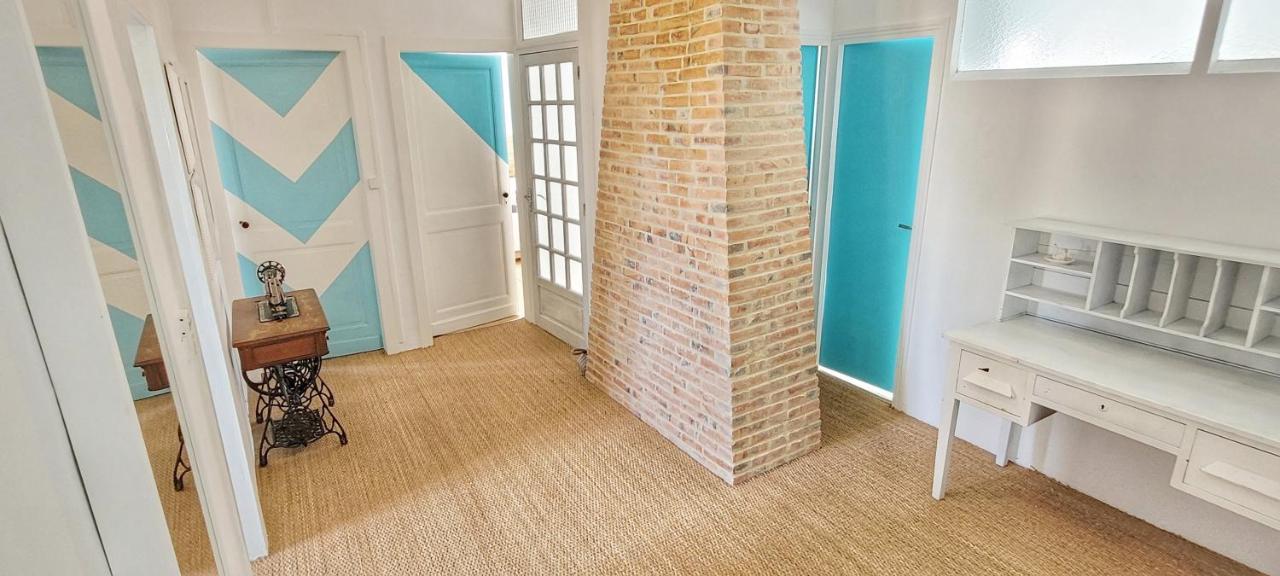 Charmante Maison Dans Les Landes X 10 Avec Piscine Et Salle D Escalade Lue Bagian luar foto