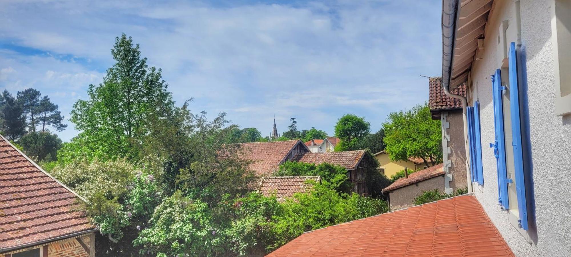 Charmante Maison Dans Les Landes X 10 Avec Piscine Et Salle D Escalade Lue Bagian luar foto